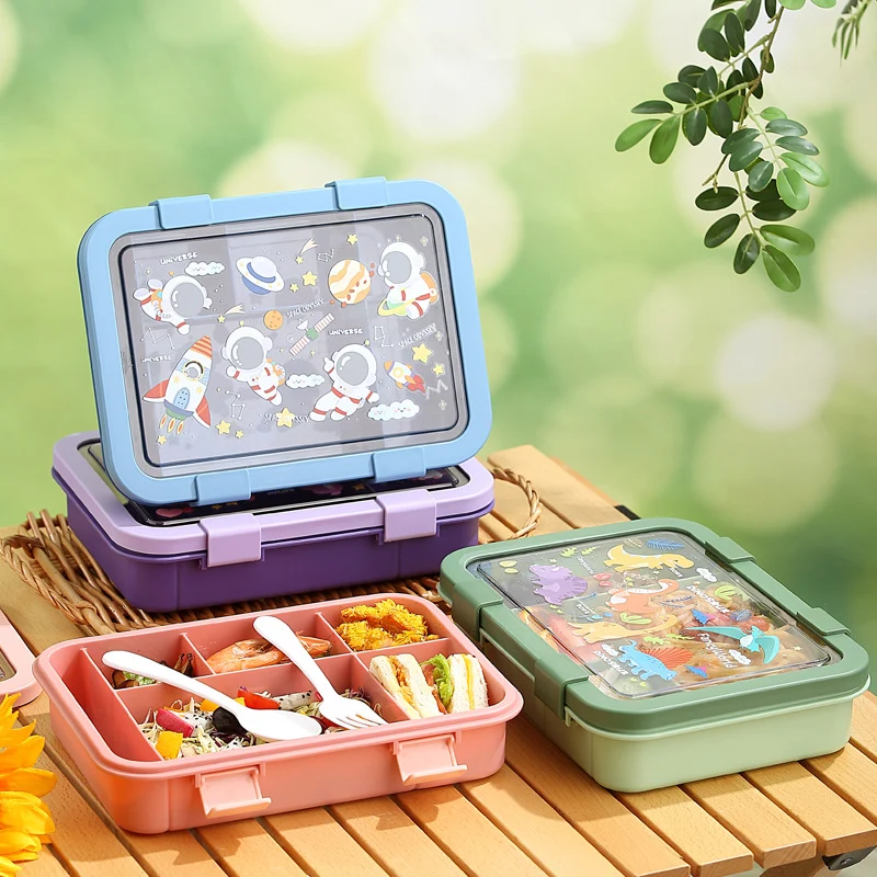 Einhorn-Themen Mehrfach-Warenkorb Lunchbox