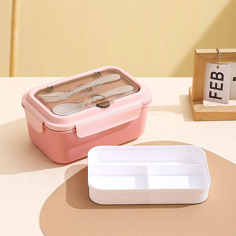 Stylische Mehrfach-Compartments Bento-Box