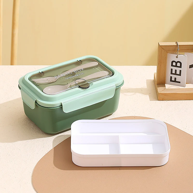 Stylische Mehrfach-Compartments Bento-Box