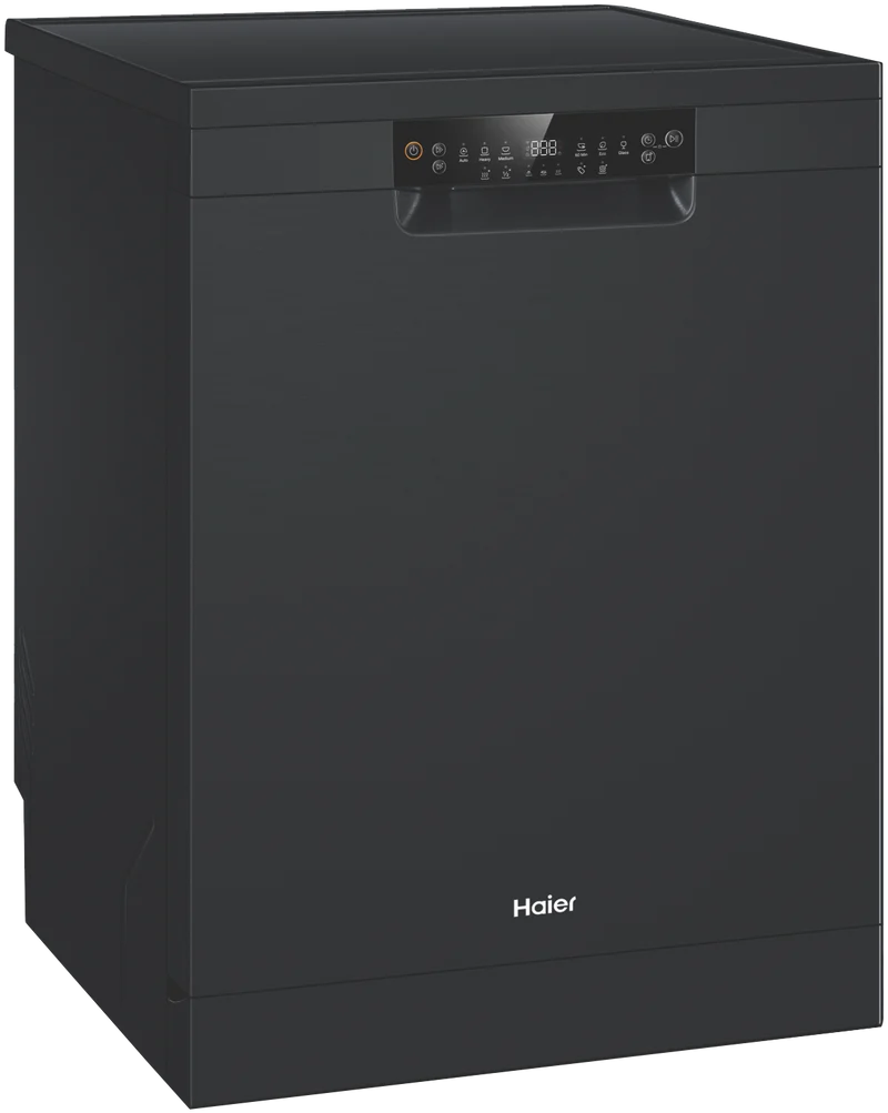 Haier 500 Series Freestanding Dishwasher - Black