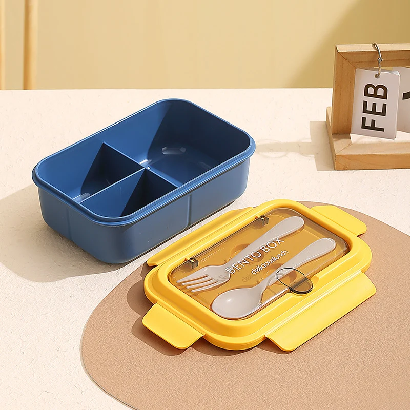 Luftdichte Bento-Lunchbox mit herausnehmbarem Trenner