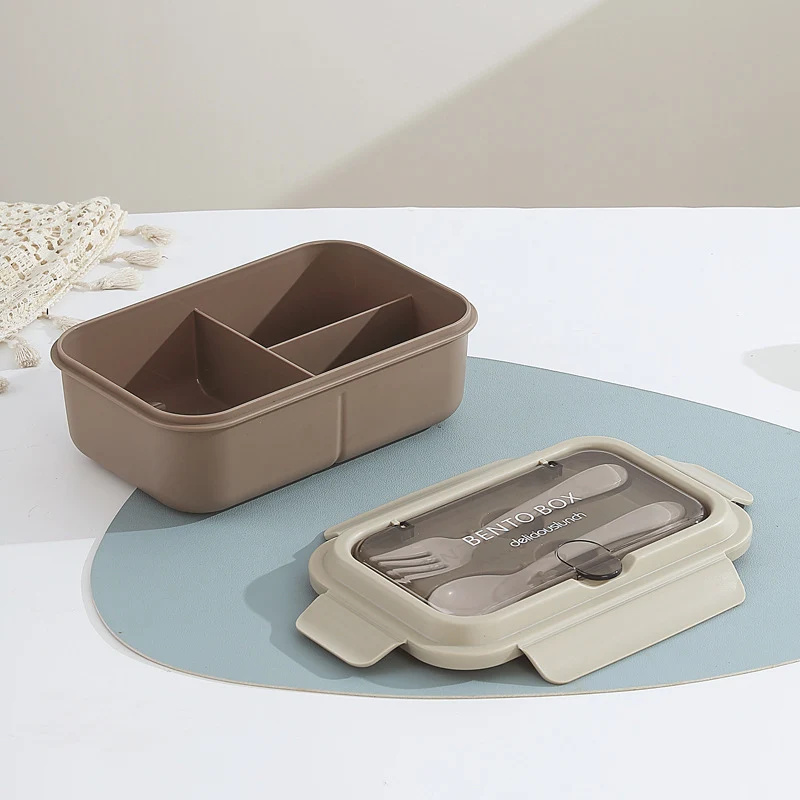 Luftdichte Bento-Lunchbox mit herausnehmbarem Trenner