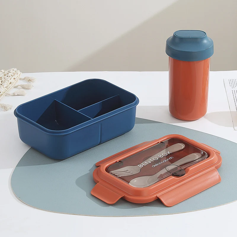 Luftdichte Bento-Lunchbox mit herausnehmbarem Trenner
