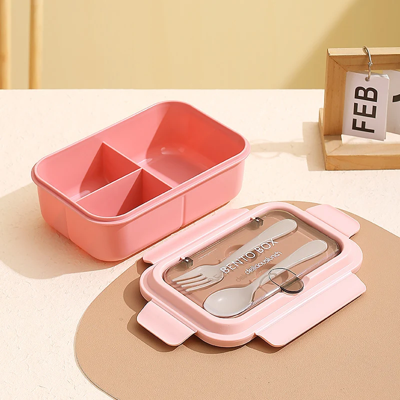 Luftdichte Bento-Lunchbox mit herausnehmbarem Trenner
