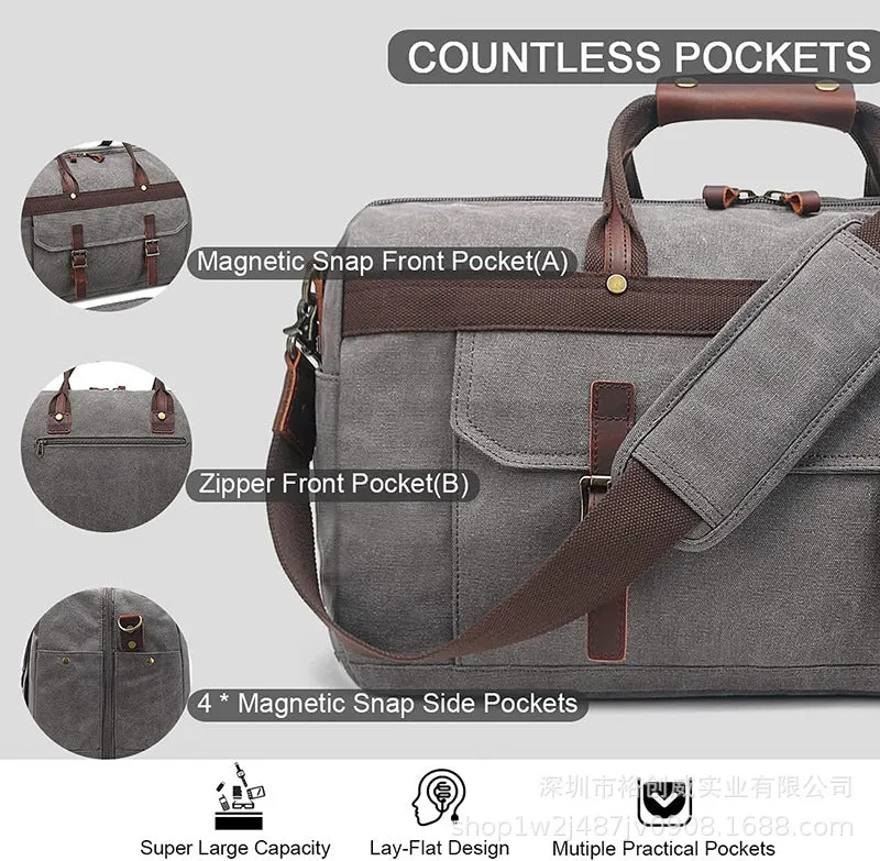 Vielseitige Wochenend-Reise-Duffel-Tasche Karnz