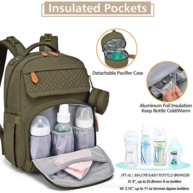 Stilvoller Multifunktions-Wickelrucksack Karnz