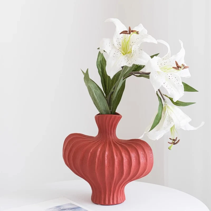 Stilvolle Keramikkunst Vase Karnz