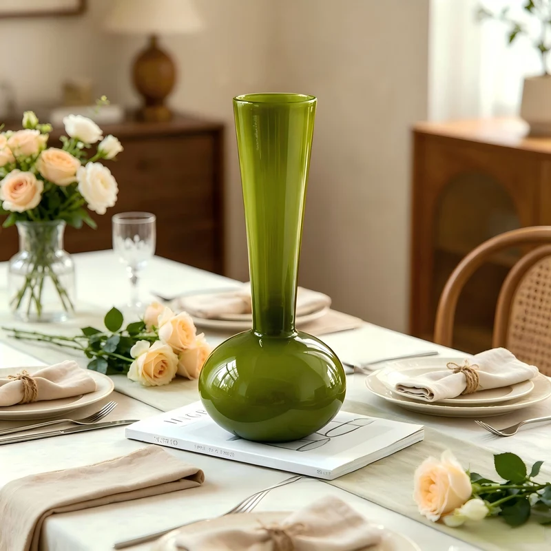 Dekorative Glasvase Karnz