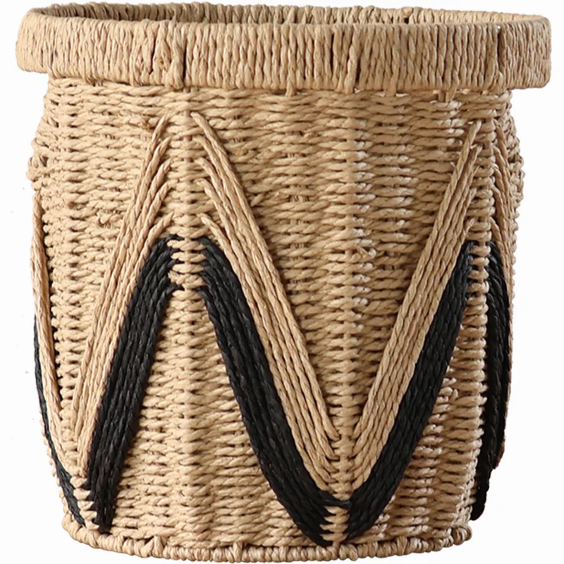 Henkeltasche aus geflochtenem Naturmaterial Karnz