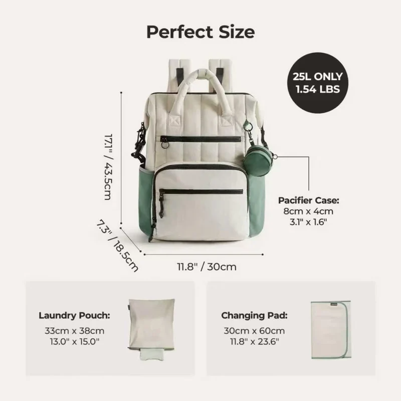 Multi-Funktions-Stepp-Rucksack Karnz