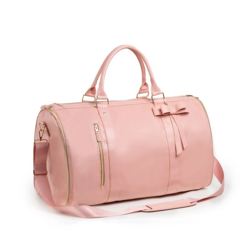 Chic Bow Detaillierte Reise-Duffle-Tasche Karnz