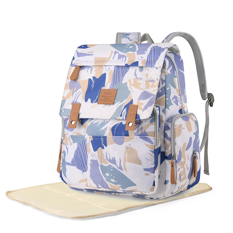 Vielseitiger Rucksack mit Blumenmuster Karnz