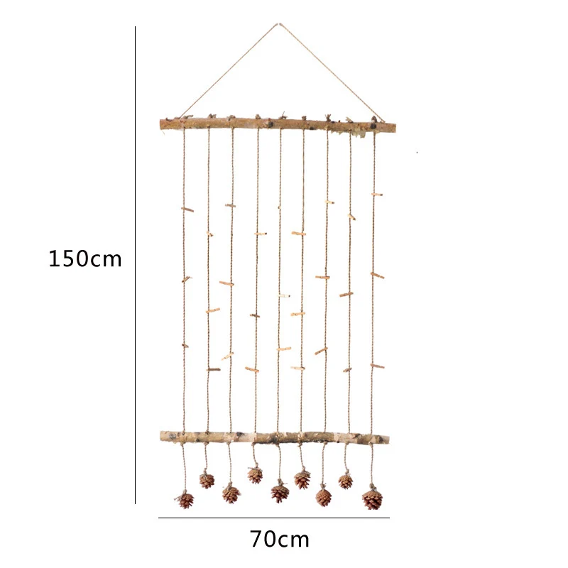 Dekorative Wandbehang mit Naturmotiven Karnz