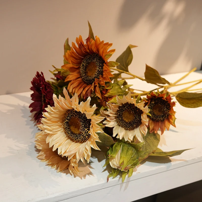 Künstlicher Sonnenblumenstrauß Karnz