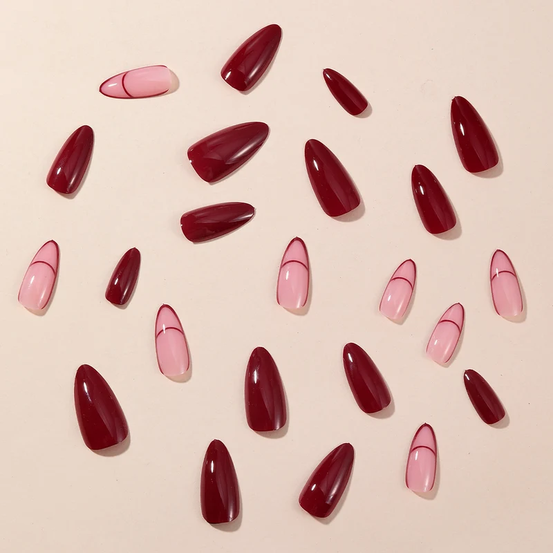 Elegante Stiletto Nagelkunst Extensions Karnz 1789713183