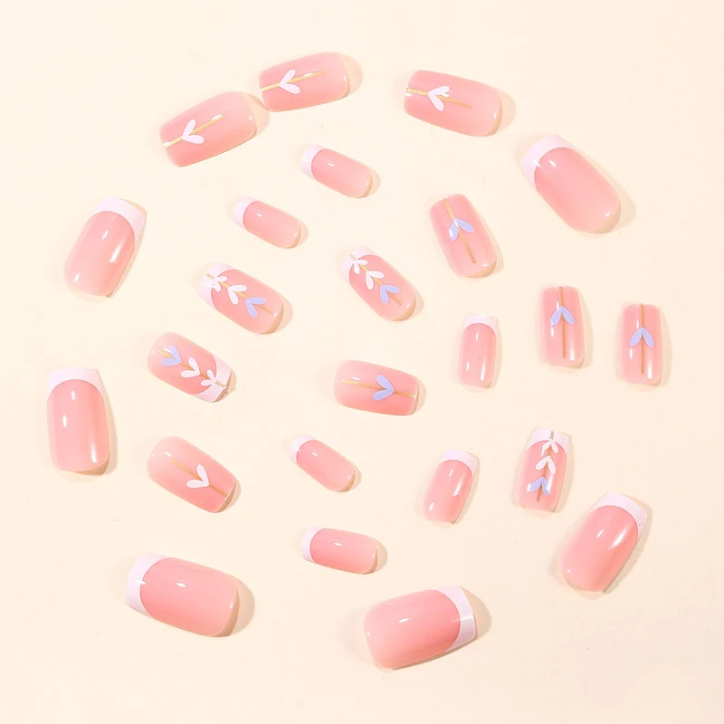 Elegante florale Acryl-Nagelkunstverlängerungen Karnz 1789713398