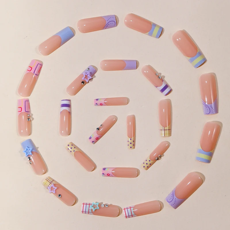 Dekorativer Acryl-Nagelkunst-Set Karnz