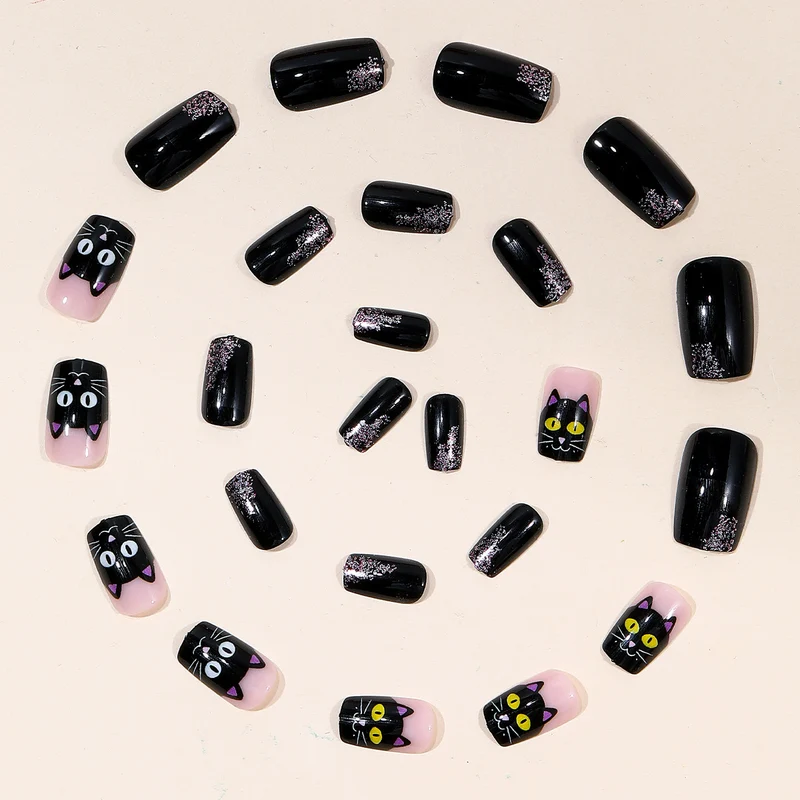 Kat-Themen 3D Nagelkunst Erweiterungen Karnz