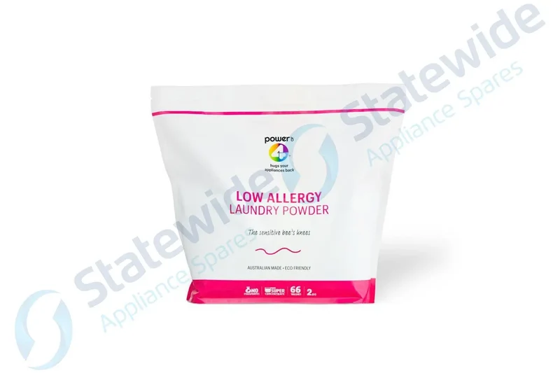 Power Of 4 LOW ALLERGY LAUNDRY POWDER BAG (2KG)-PHOSPHATE FREE (66 washes)