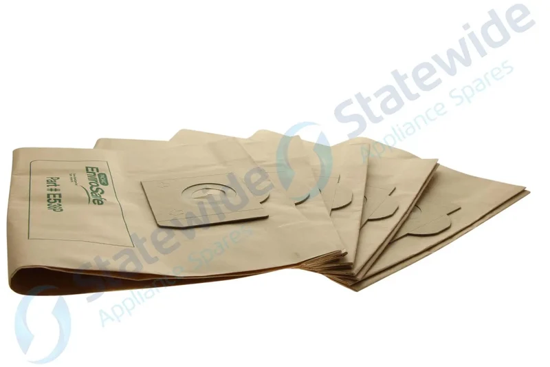 PACVAC HYDROPRO 36 DISPOSABLE PAPER DUSTBAGS (5 Pack)-Genuine