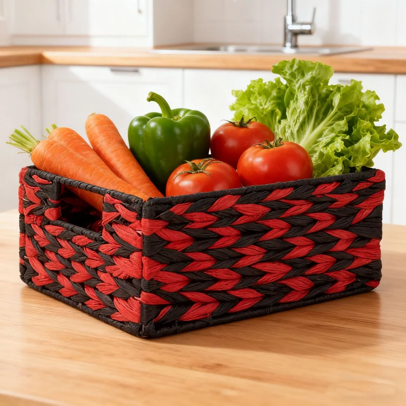 Dekorative Geflochtene Aufbewahrungsbox Karnz