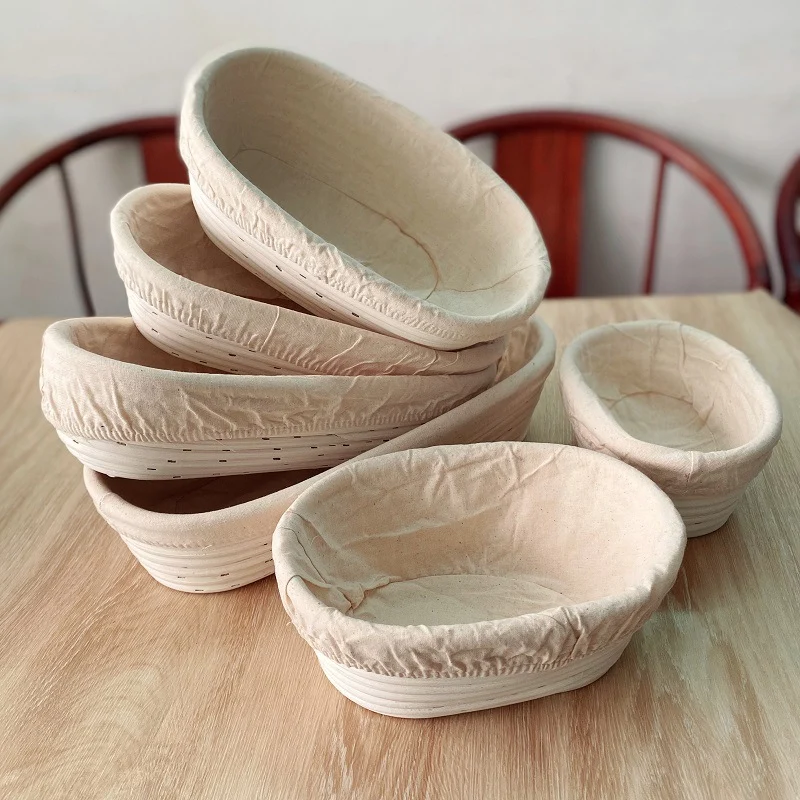 Artisan Woven Brot Gärkorb Set Karnz