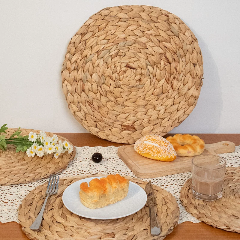 Runde Geflochtene Platzsets Karnz