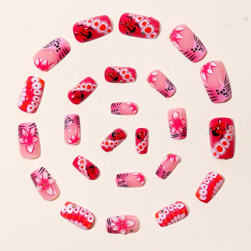 Künstlerische Florale Nagelkunstverlängerungen Karnz 1789713157