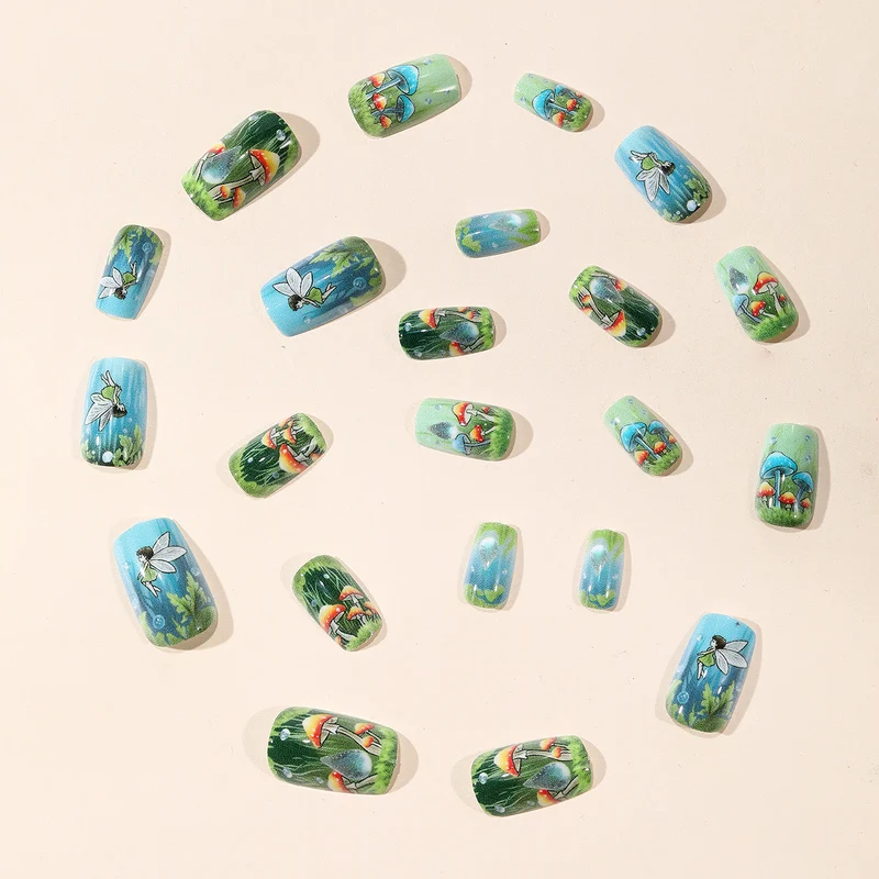 Künstlerisches Feen-Themen-Nagelkunst-Set Karnz