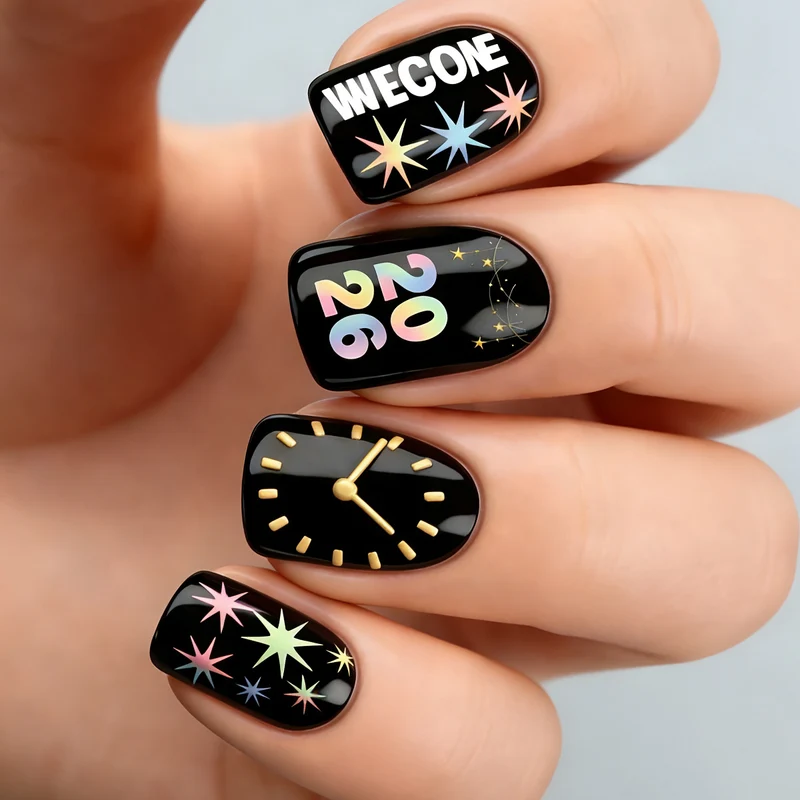 Künstlerische Feier Nagelkunst Karnz