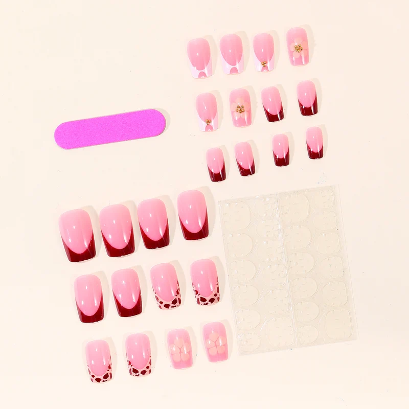 Künstlerisches Acryl Nageldesign Karnz