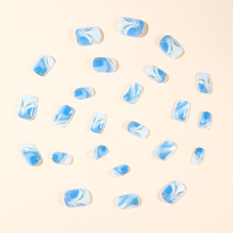 Künstlerische 3D Acryl-Nagelkunstverlängerungen Karnz