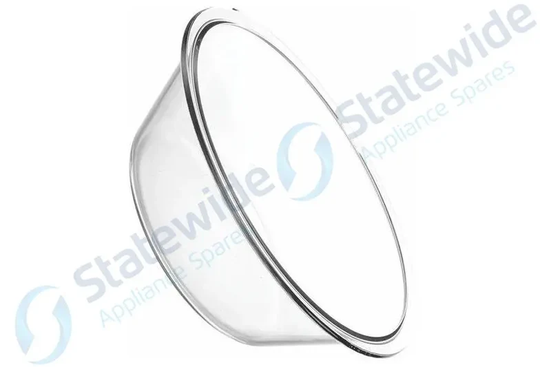 BOSCH FL Washer Door Glass PORTHOLE (SILVER)-WAE24271AU/01-Genuine