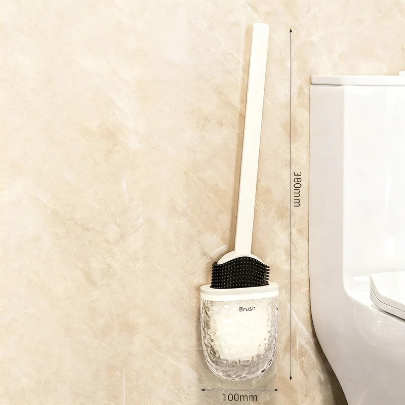 Toilettenbürste aus Silikon, wandhängend