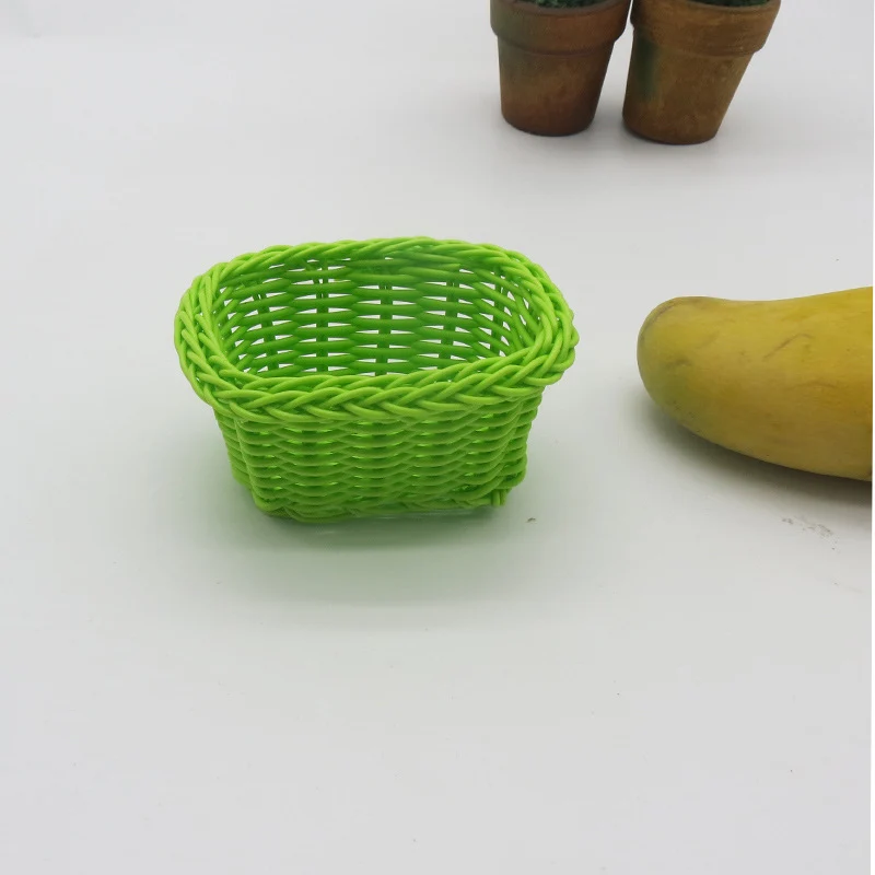 Dekorative handgewebte Obstschale Karnz
