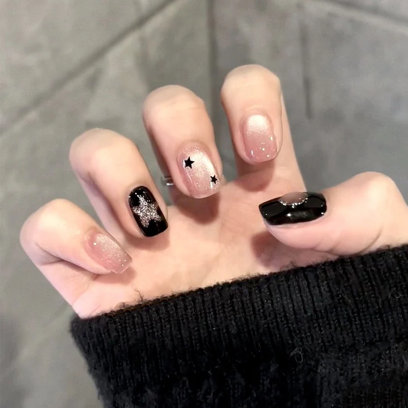 Elegante Nagelkunst Press-On Nägel Karnz