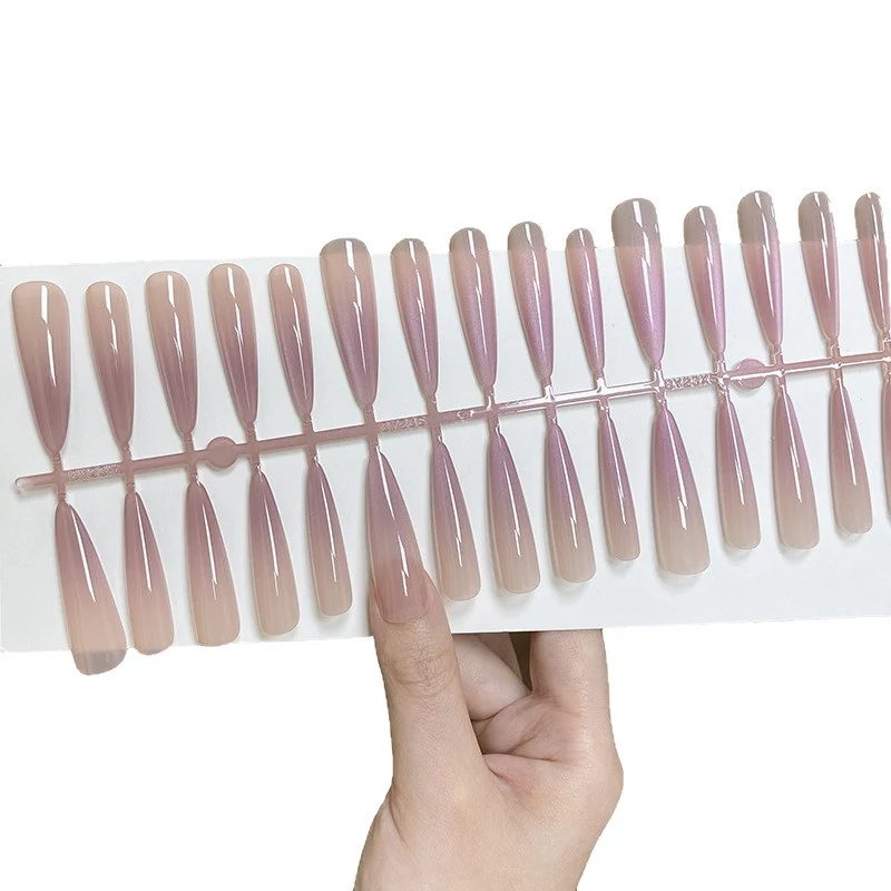 Premium Stiletto Press-On Nägel mit glänzendem Finish Karnz