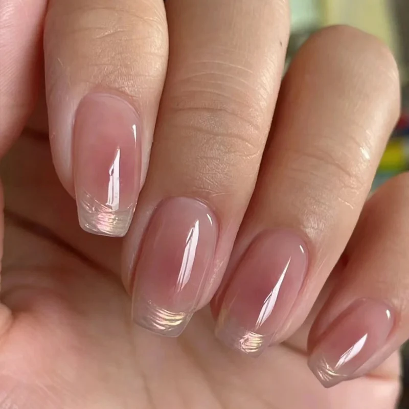 Premium mit Strass verzierten Press-On Nägel Karnz
