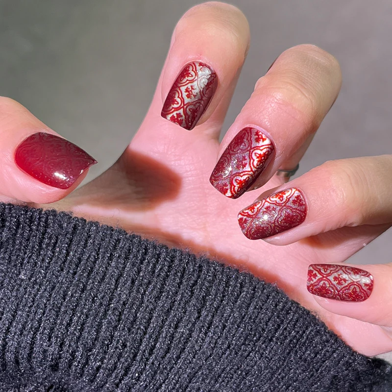 Premium Glänzendes Nail Art Set Karnz