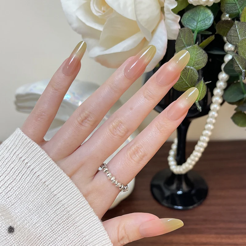 Ombre Glossy Press-On Nail Set Karnz