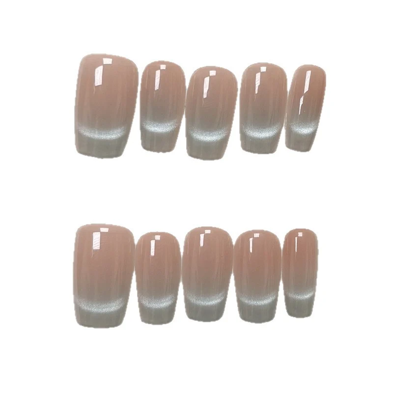 Ombre Gel Press-On Nagel-Wickel Karnz