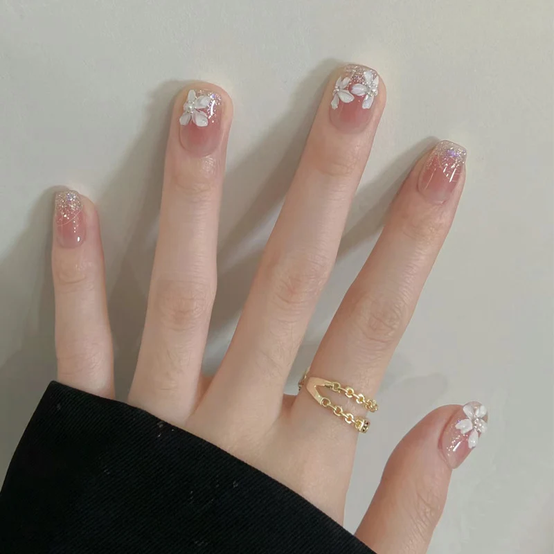 Iridescente Press-On Nagelset Karnz