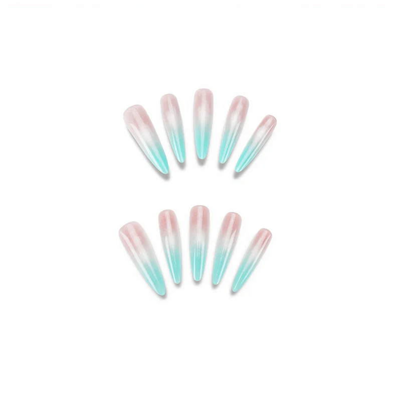 Gradient Press-On Nails Karnz