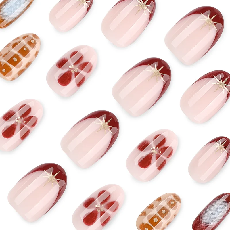 Kunstvolle Nagelkunst im modernen Stil Karnz