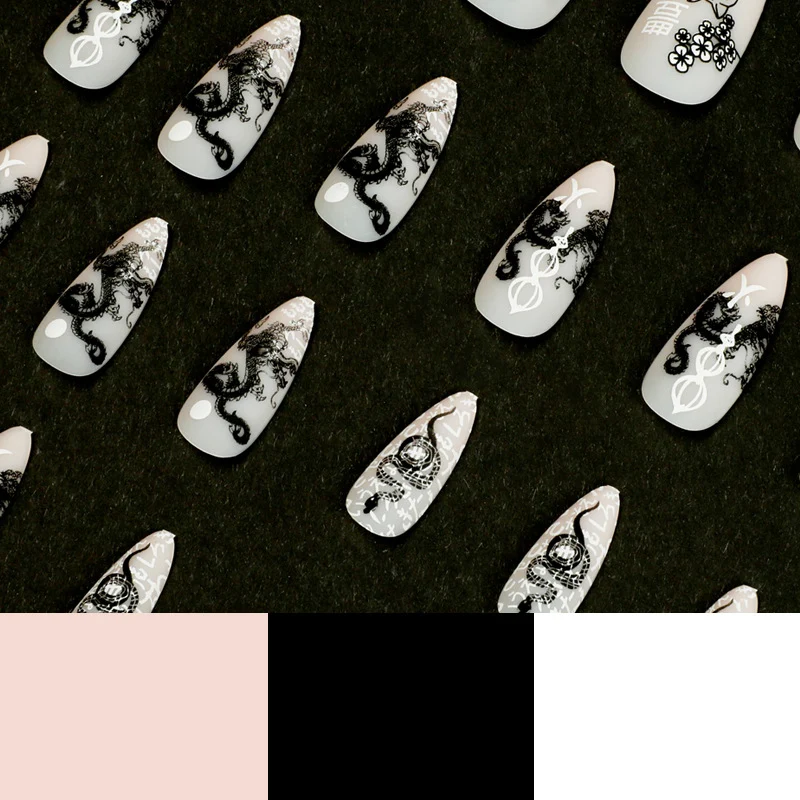 Kunstvolle Nageldesigns mit tierischen Motiven Karnz