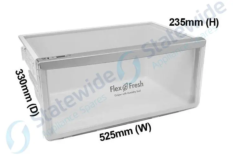 Westinghouse Fridge Upper CRISPER-WSE6870SA-Genuine