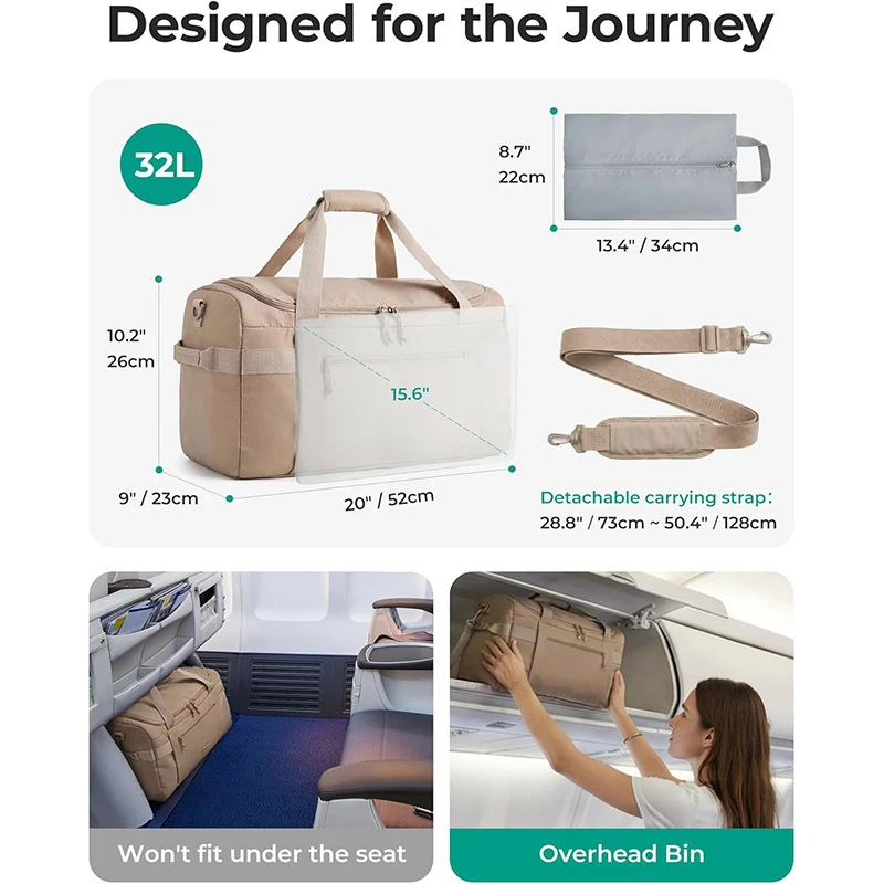Vielseitige Wochenend-Reise-Duffle-Tasche Karnz