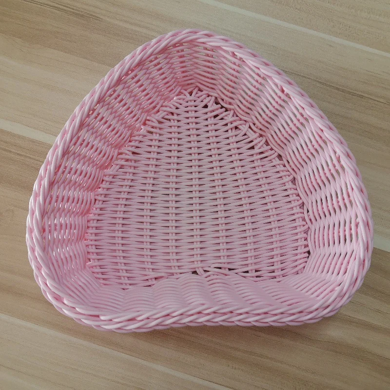 Dekoratives Rattan Aufbewahrungstablett Karnz
