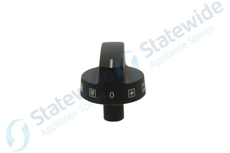 OMEGA Oven FUNCTION Control Knob (Black)-OF914X/OF916FX-Genuine