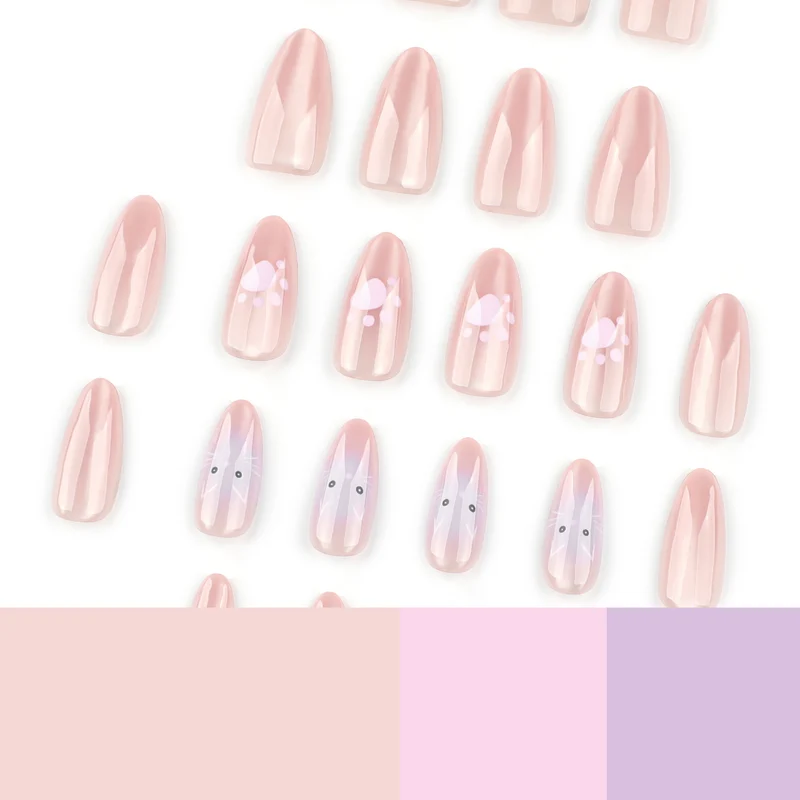 Künstliche Nailart mit Tiermotiven Karnz